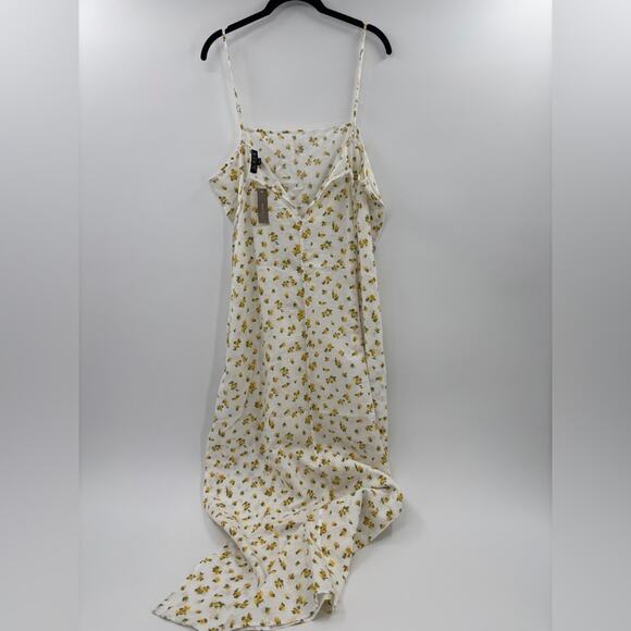 J.Crew Linen-cotton blend tie-back midi dress - Picture 8 of 8